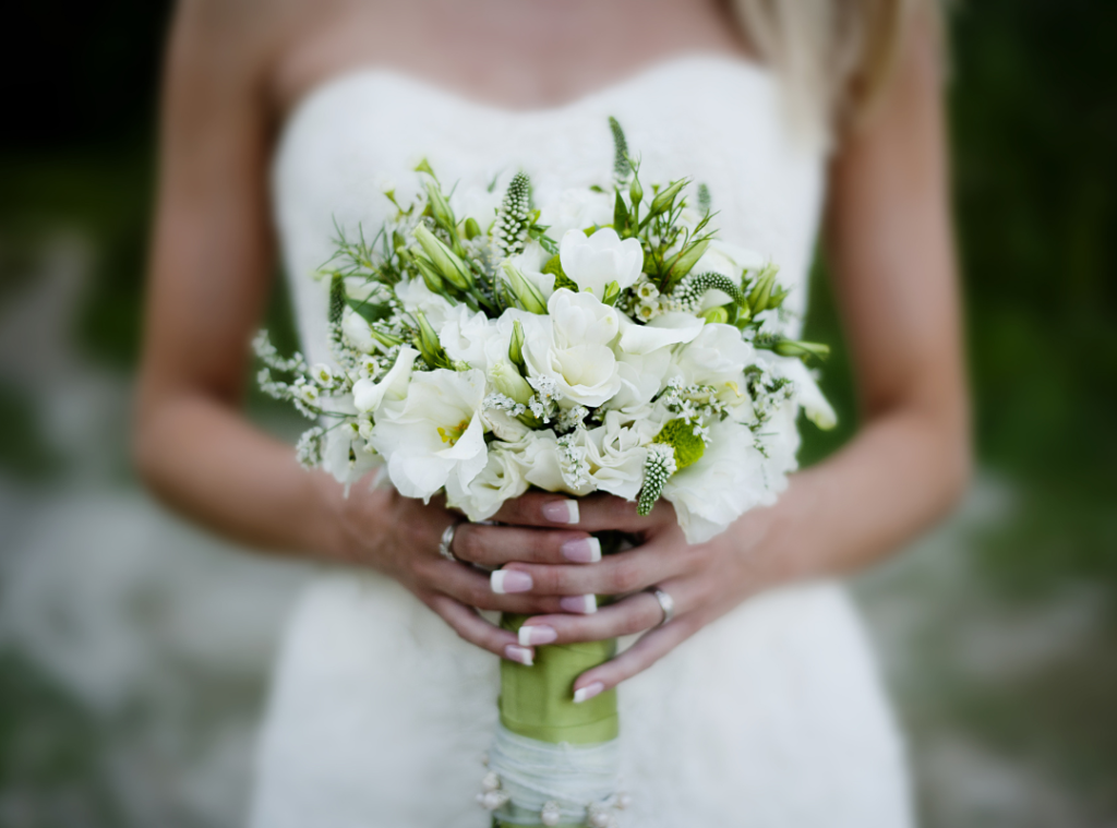 Image for a blog about elegant wedding bouquets